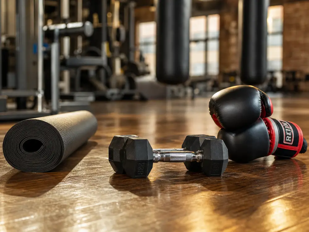 Adele workout routine including weights in the morning and boxing plus hiking throughout the day