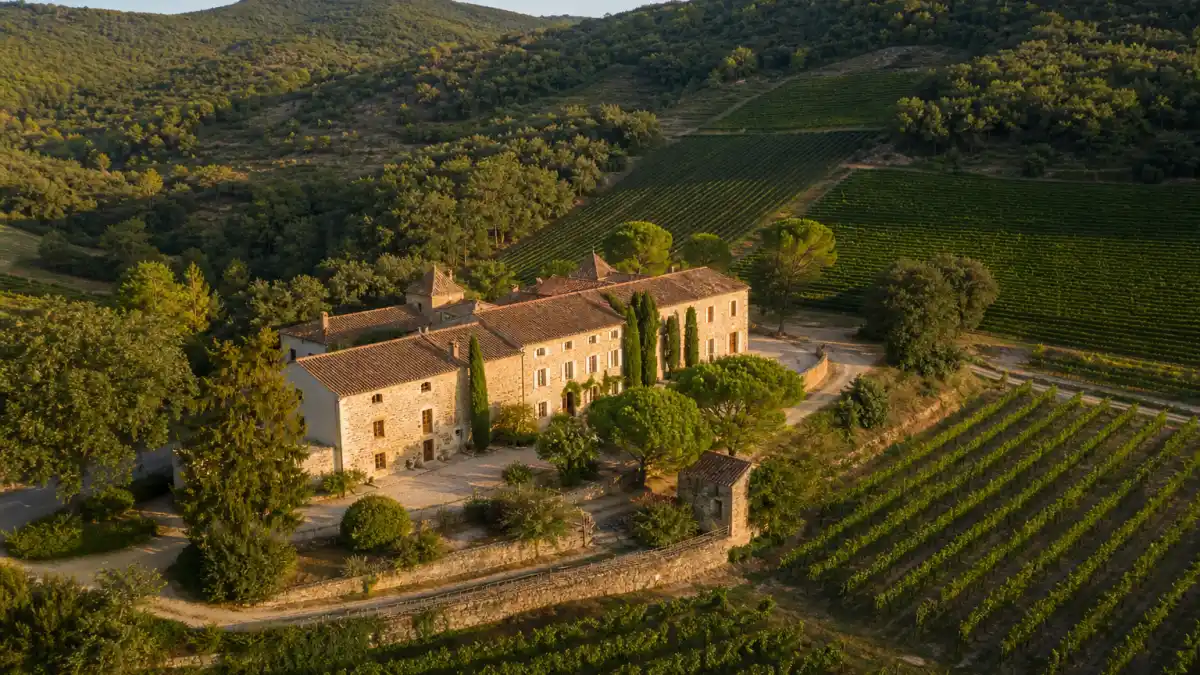 French chateau winery where Brad Pitt Angelina Jolie custody battle over Miraval estate continues
