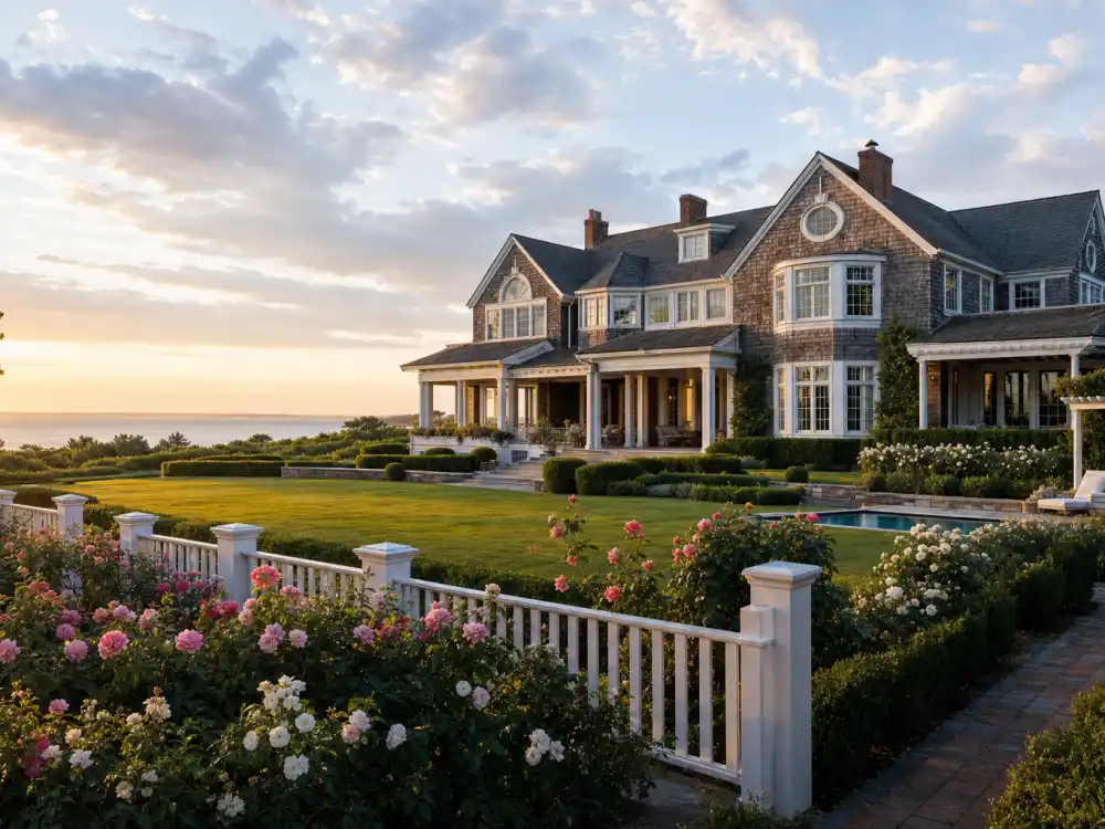 Hamptons Long Island shingle-style oceanfront mansion among the new homes of celebrities who left California