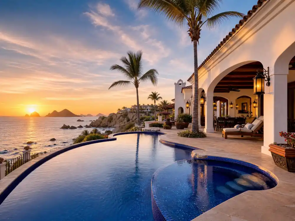 Modern mountain retreat celebrity vacation homes with wood beams and panoramic windows