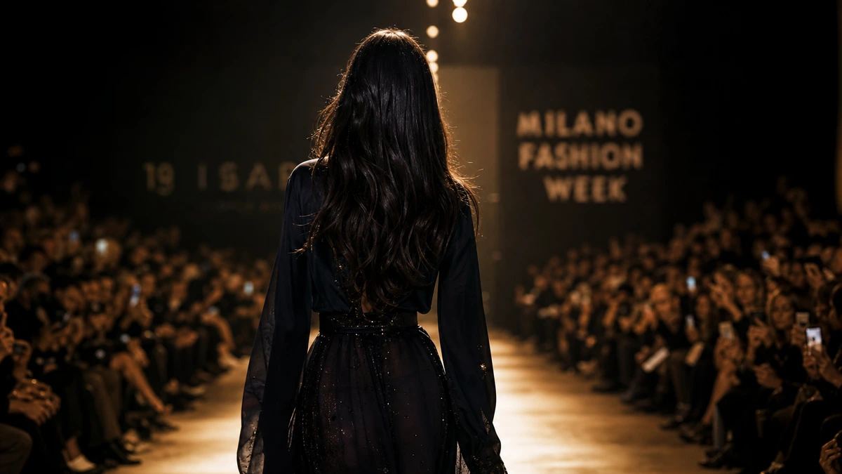 Demi Moore transformation before after comparison at Milan Fashion Week 2026