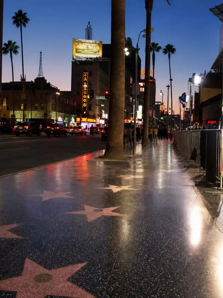 Dwayne Johnson pulled over in Hollywood web story poster