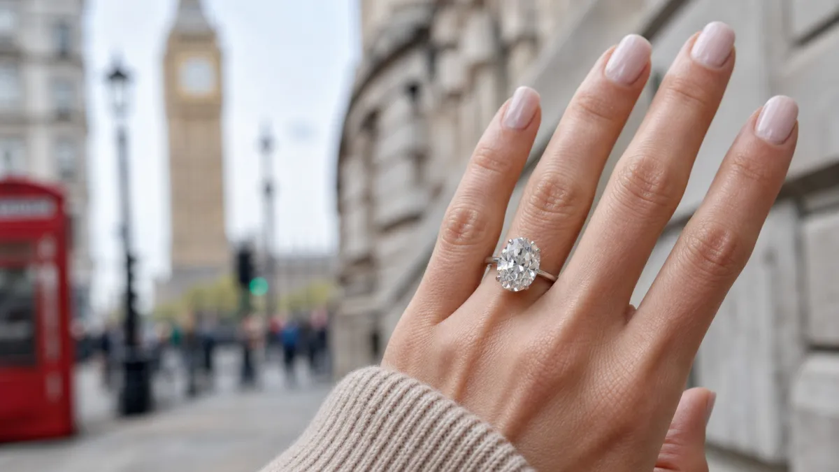 Harry Styles Zoe Kravitz engaged - diamond engagement ring spotted in London
