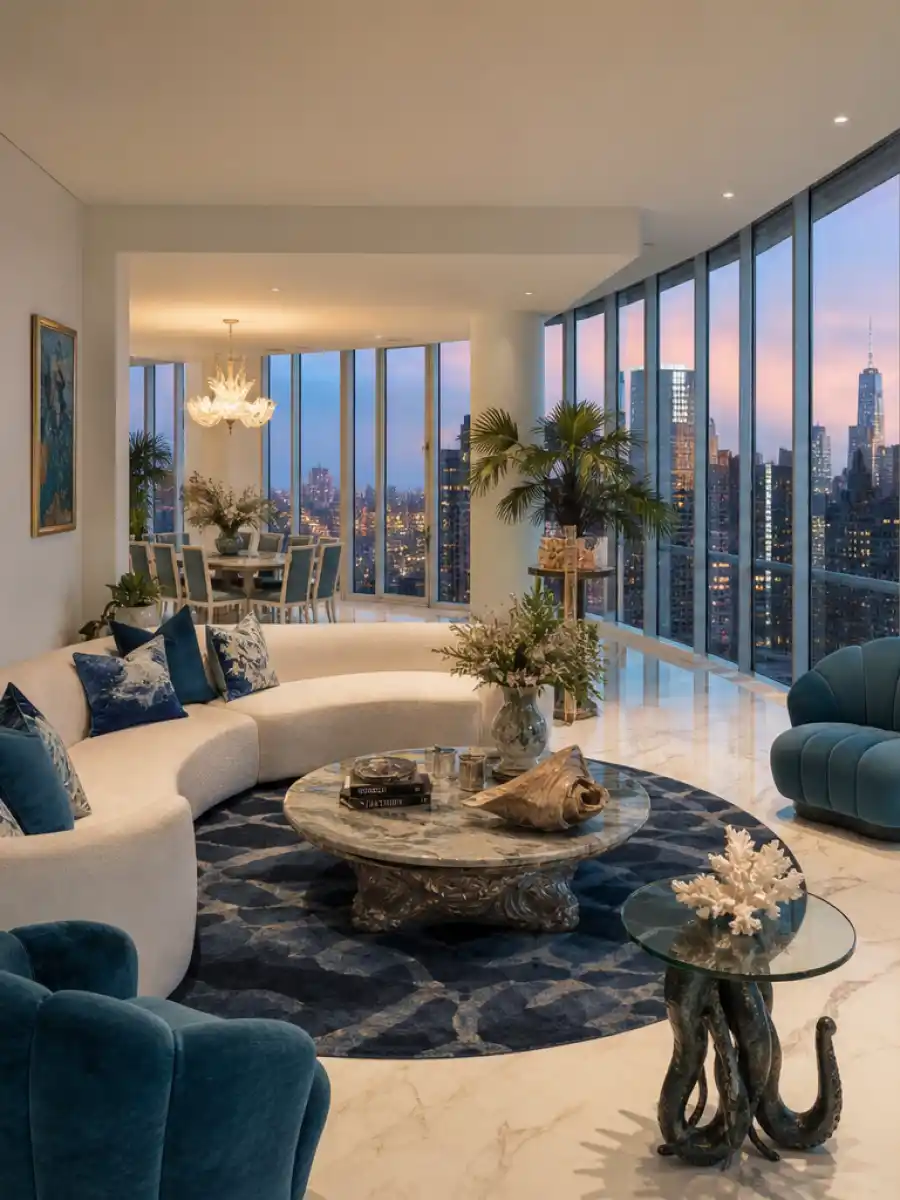 Mariah Carey Tribeca penthouse web story poster