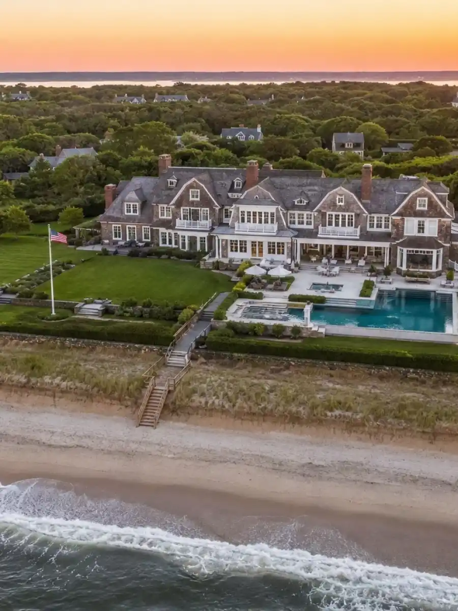Hamptons mansion poster for the wildest features most expensive celebrity homes web story