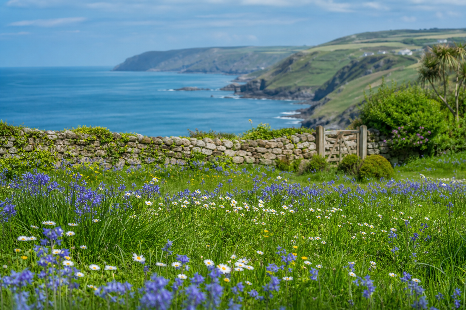 Princess Charlotte birthday Cornwall garden landscape
