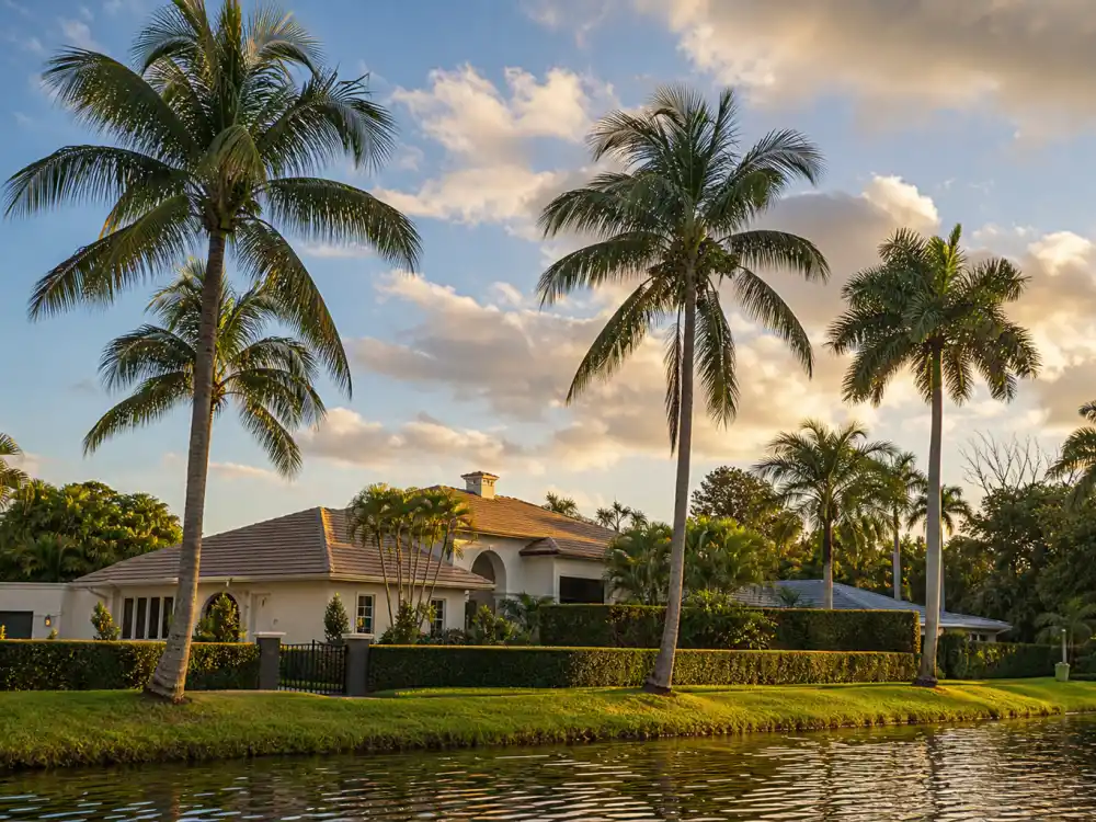 Florida coastal neighborhood evoking Ariana Grande age and birthday 2026 birthplace — Boca Raton where Ariana Grande-Butera was born June 26, 1993