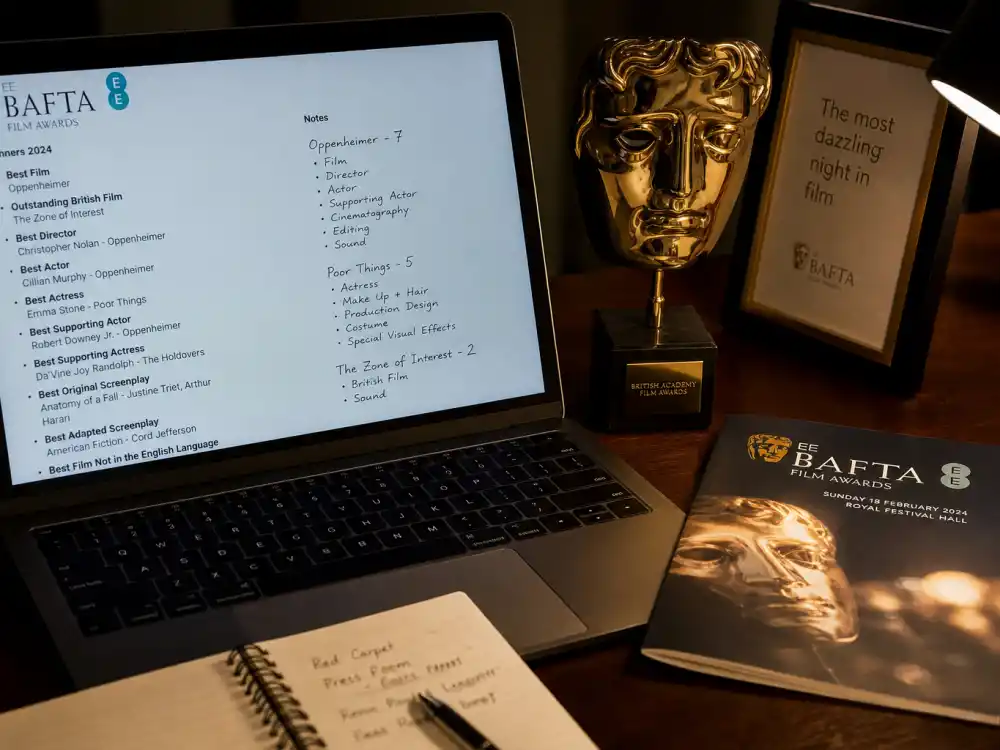Awards research desk documenting the verified BAFTA Awards 2026 winners list sourced from BBC, BFI, and Rotten Tomatoes reporting