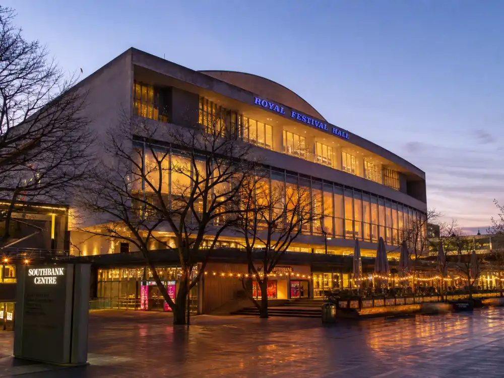 Royal Festival Hall Southbank exterior where EE BAFTA Rising Star Award winners list honorees accept the public-voted trophy each February