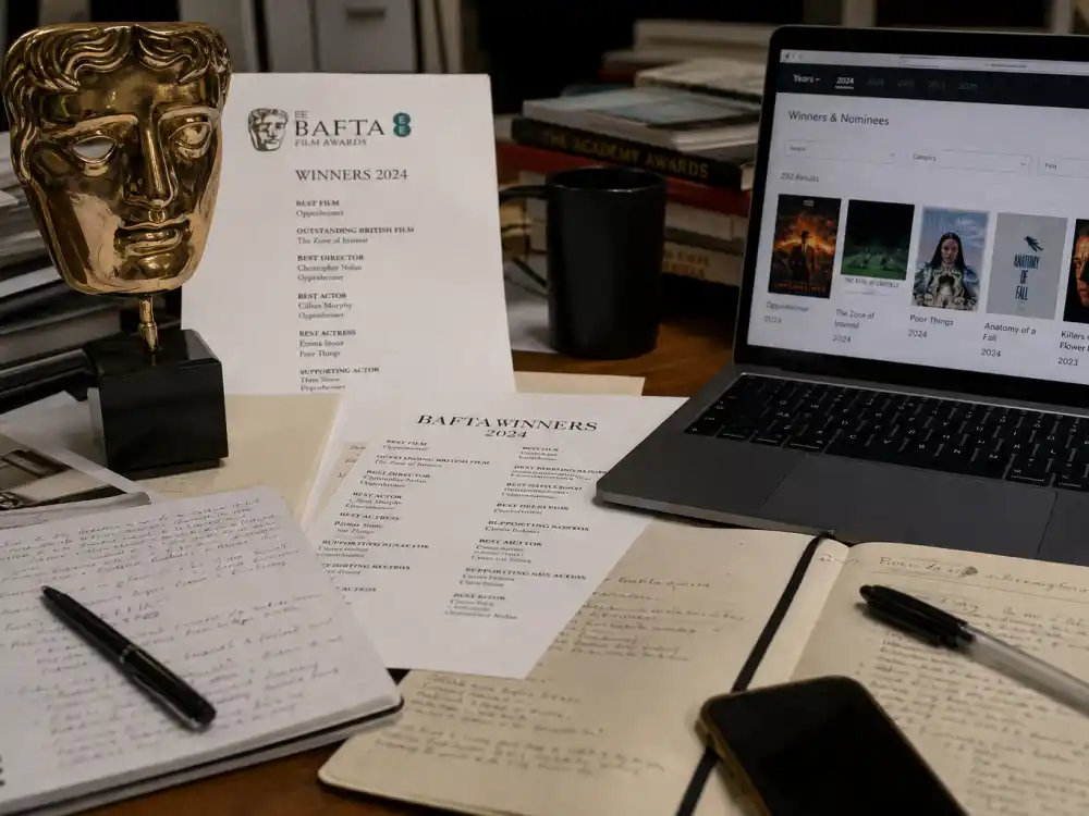 Awards research desk documenting the verified BAFTA Rising Star Award winners list sourced from BAFTA.org, BBC, and official EE press releases
