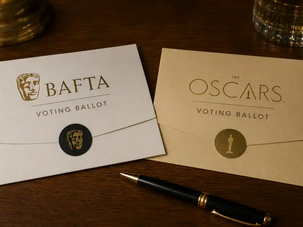 Sealed ballot envelopes for BAFTA vs Oscar difference explained — British Academy membership voting contrasted with Academy peer ballots