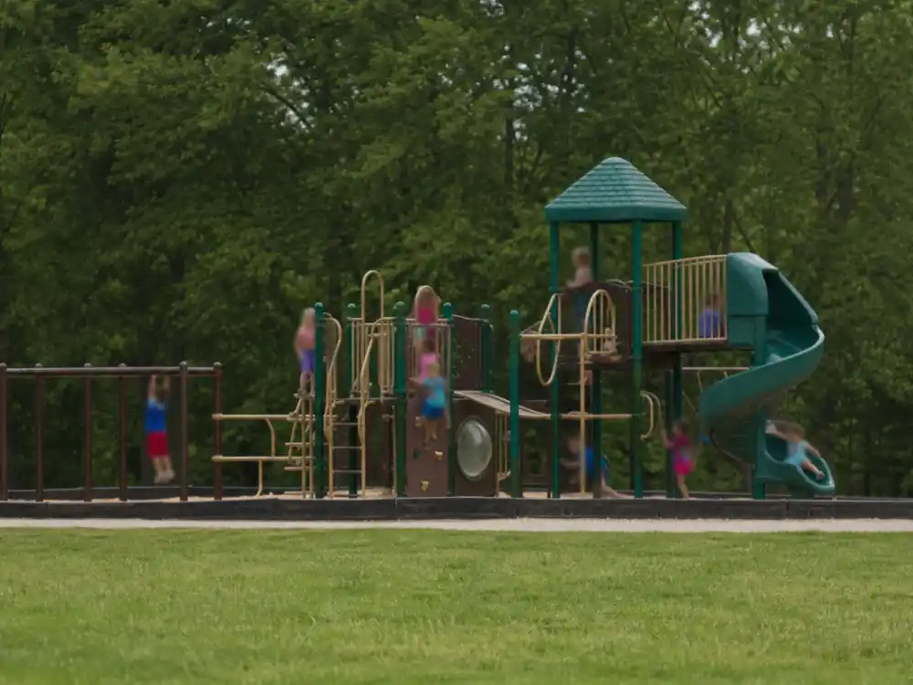 Playground privacy distance framing for Ben Affleck Jennifer Garner co-parenting style minors gate editorial without identifiable faces