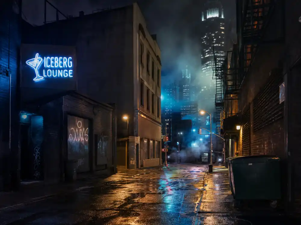 Rain-slick Gotham alley for where is Ben McKenzie now as James Gordon on Gotham