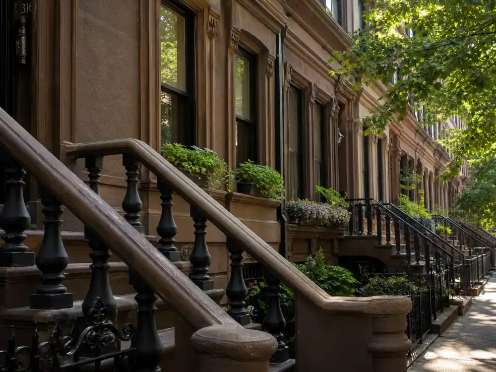 Manhattan brownstone stoop for where is Ben McKenzie now in 2026 after The O.C. and Gotham