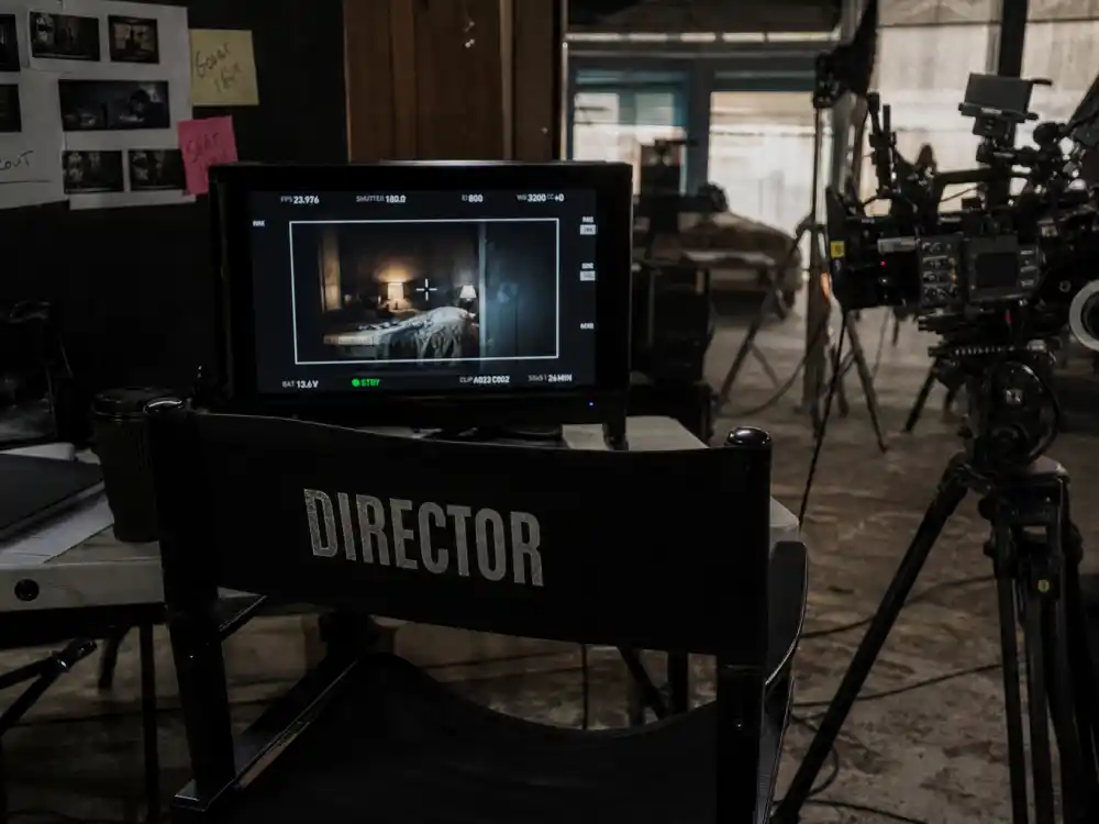 Indie film director monitor on set for what happened to Bobcat Goldthwait directing career after acting