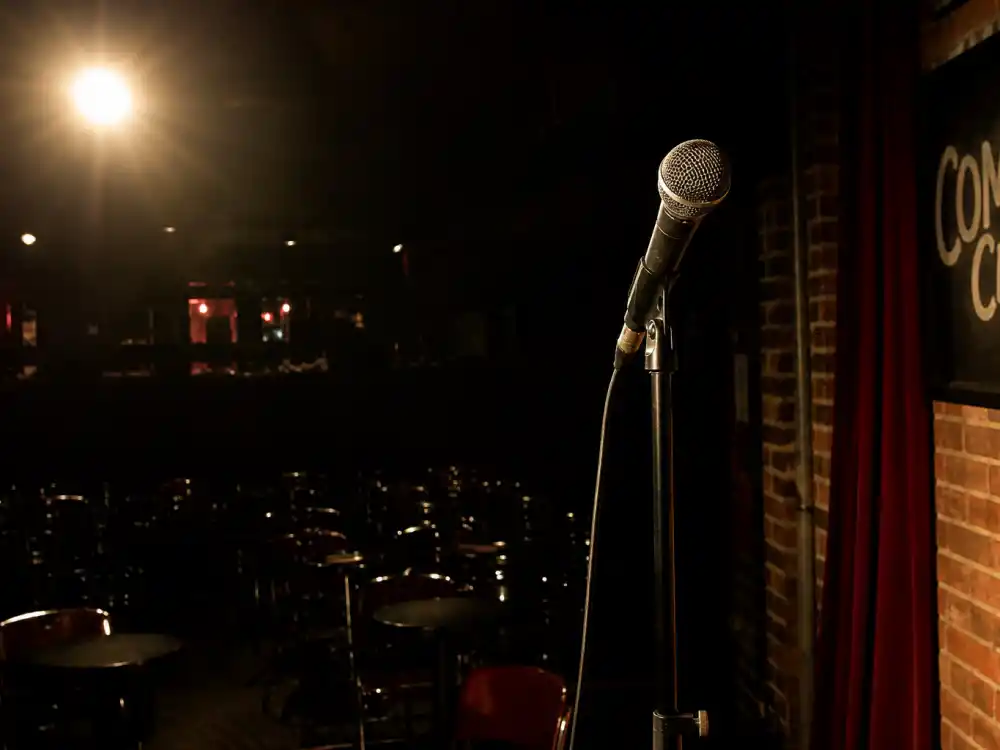 1980s stand-up comedy club spotlight for what happened to Bobcat Goldthwait scream-style fame