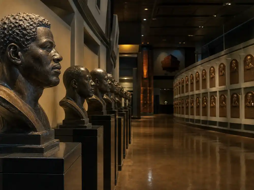 Pro Football Hall of Fame corridor for what happened to Brett Favre after 2016 enshrinement