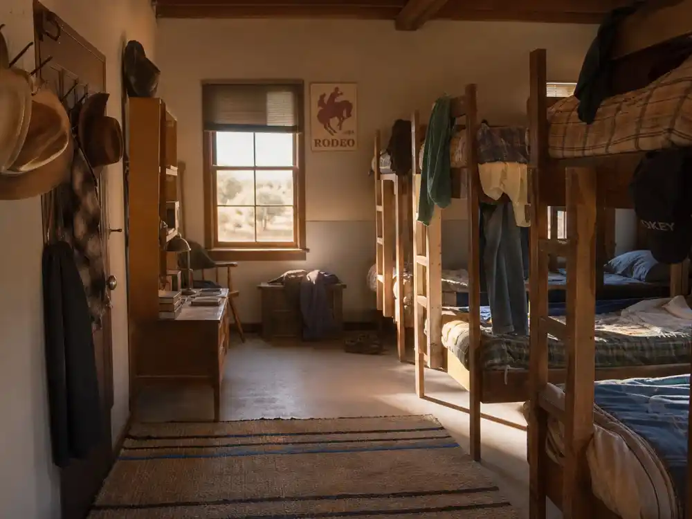 A 1990s ranch bunk room for Christine Taylor Hey Dude Nickelodeon early TV career