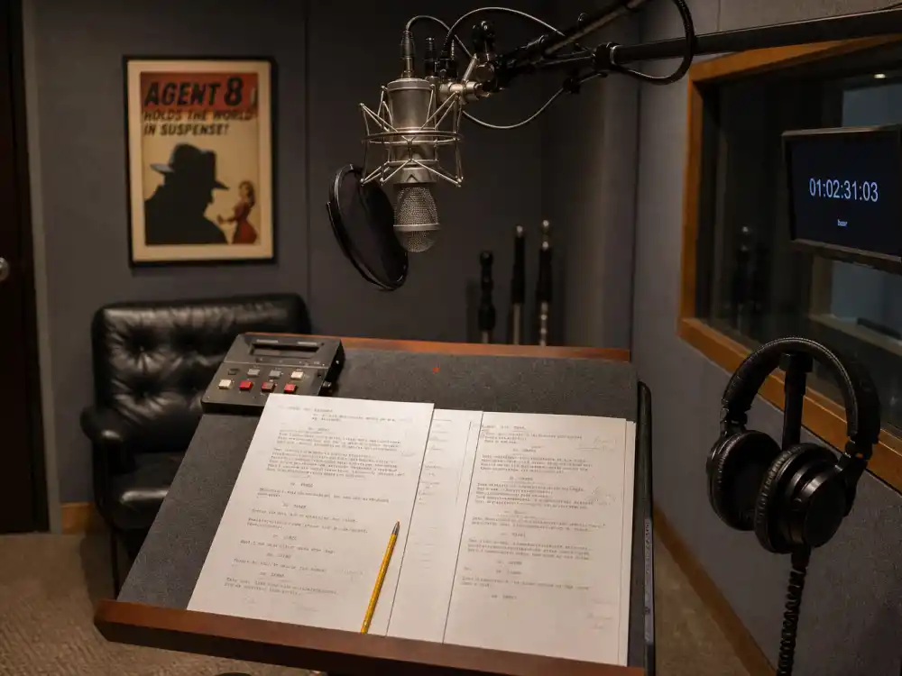 Animation voice booth for what happened to Christy Carlson Romano as Kim Possible voice 2002–2007