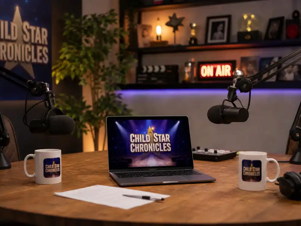 Podcast studio for what happened to Christy Carlson Romano — PodCo network and Vulnerable child-star interviews