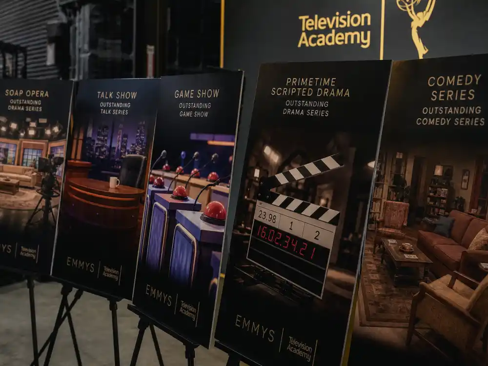 Soap opera talk show and primetime scripted category boards explain format splits in the difference between Primetime and Daytime Emmys