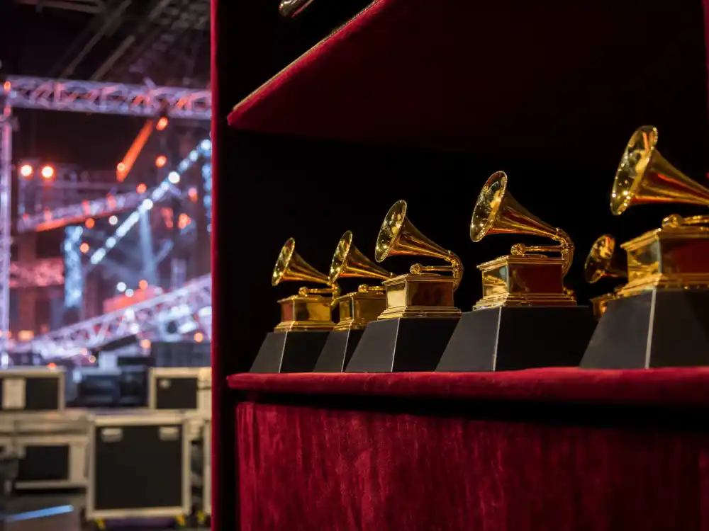 Grammy award trophy display reflecting Doja Cat age and birthday 2026 touring milestones from viral SoundCloud era to arena-scale headline runs in her late twenties