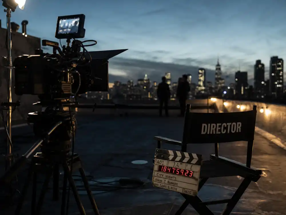 An indie film set at dusk representing Dylan Sprouse acting return in After We Collided and new projects