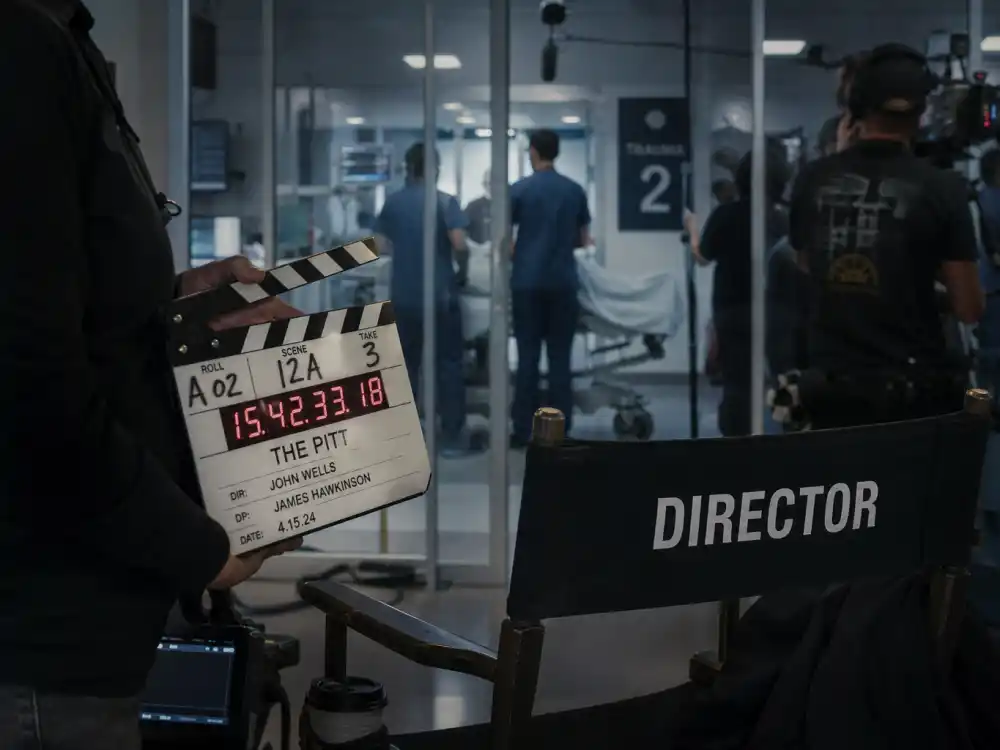 Prestige hospital drama set evokes Outstanding Drama Series frontrunners in Emmy nominations predictions 2026 led by HBO Max The Pitt