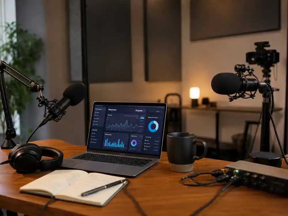 Home podcast studio for famous viral stars where are they now 2026 creator economy second acts