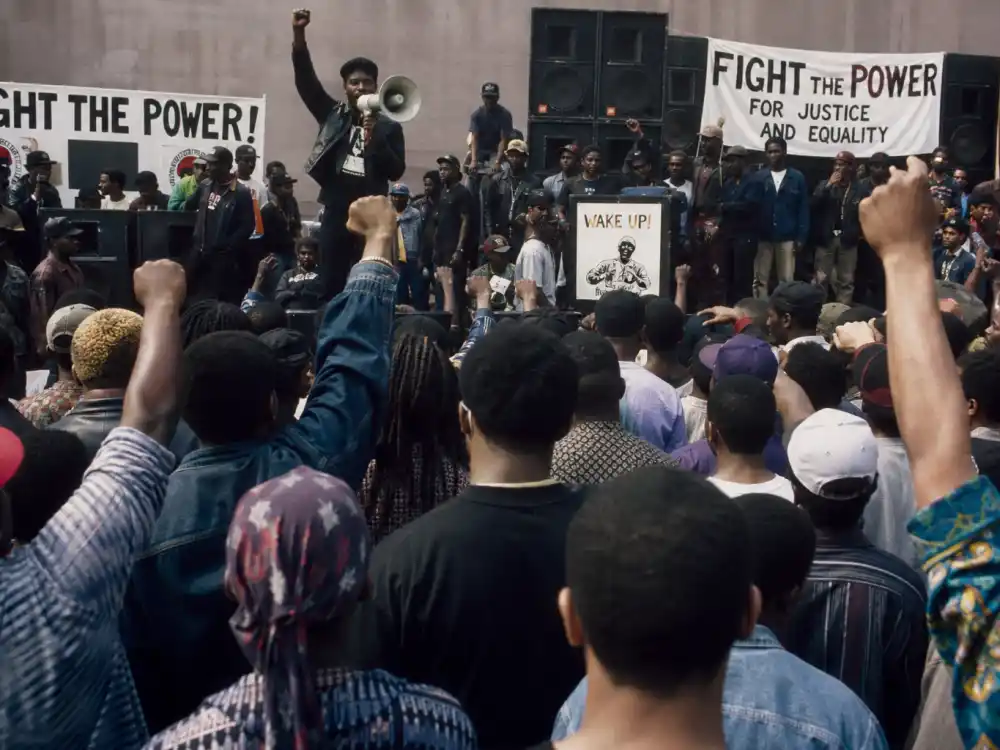 Political hip-hop rally mood for where is Flavor Flav now during Fight the Power peak era