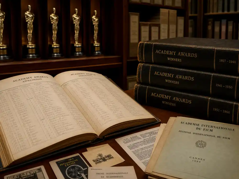 Academy awards records archive documenting foreign films that won best picture Oscars and international nominee history