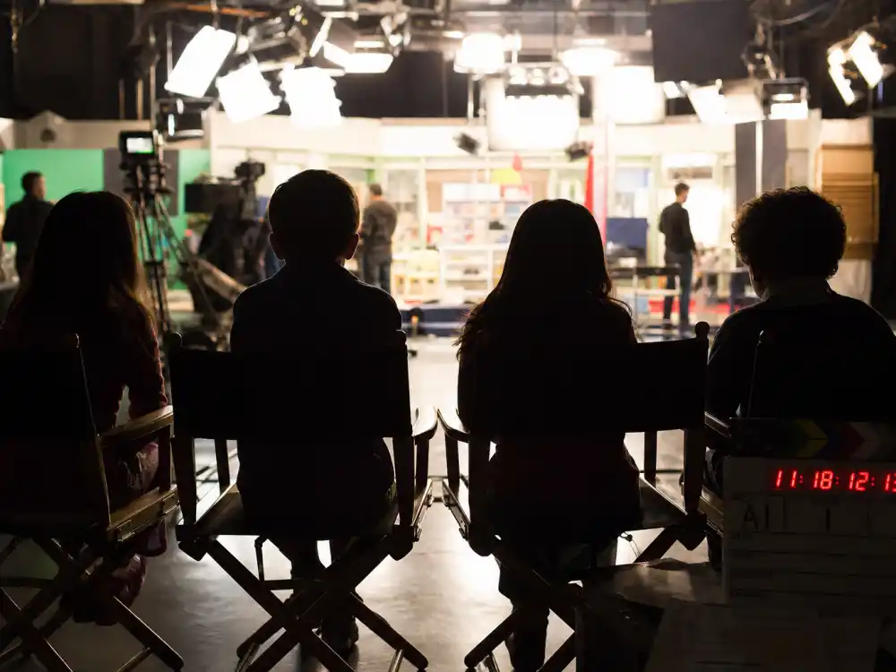 Child actor silhouettes on a TV set for former Disney Channel stars where are they now young performers who grew up on camera