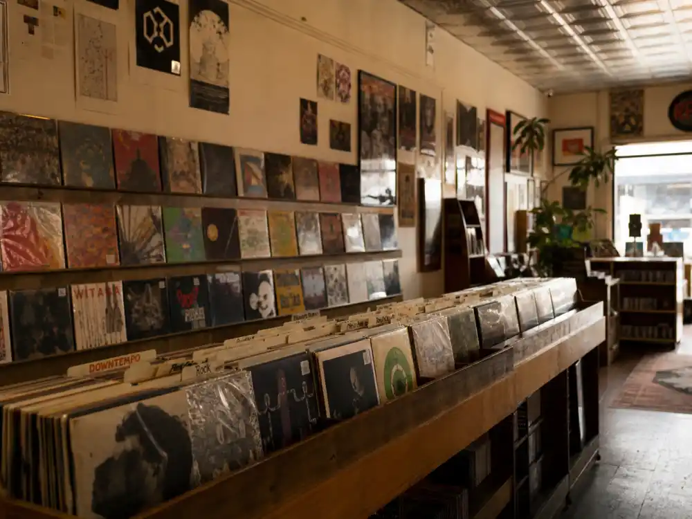 Indie record shop for where is Hilarie Burton now as Peyton Sawyer artist on One Tree Hill