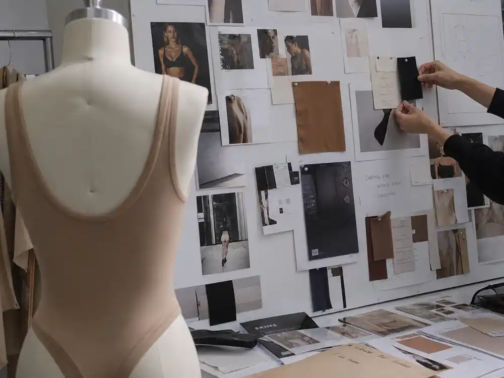Fashion creative director mood board for Hollywood nepo babies youngest generation North West creative lane editorial without identifiable faces