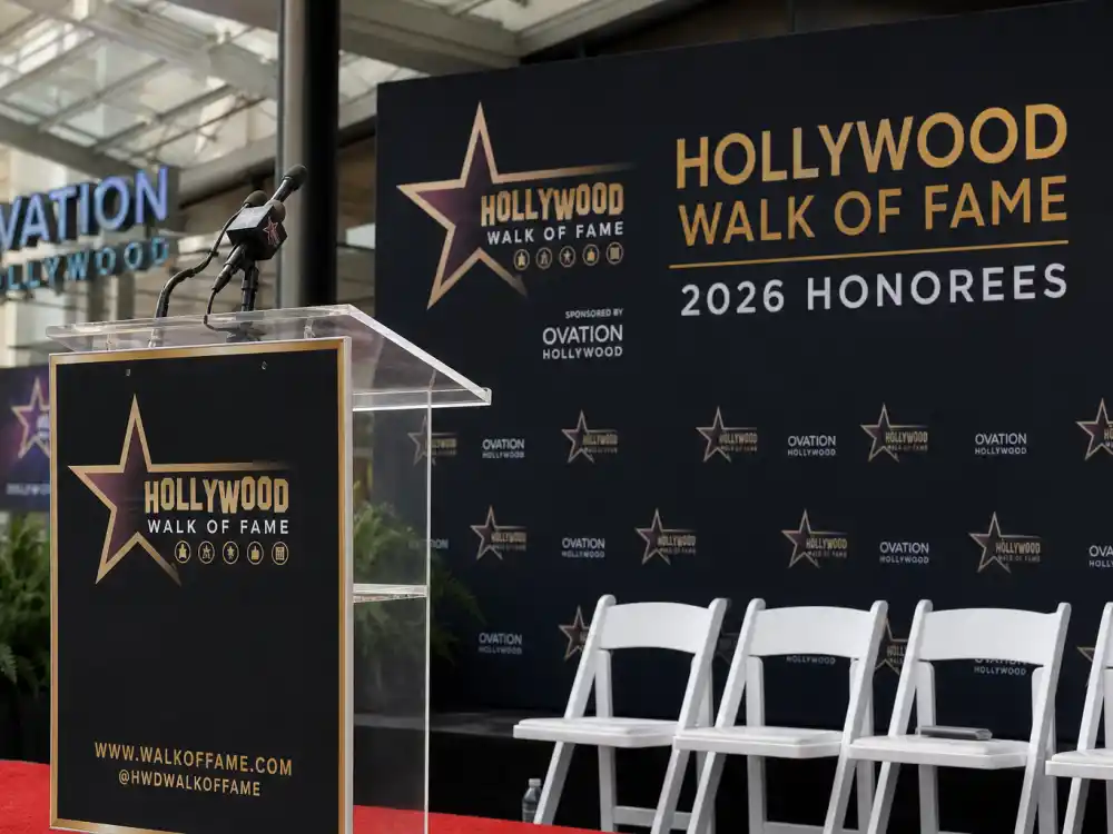July 2, 2025 press conference at Ovation Hollywood announcing the Hollywood Walk of Fame 2026 honorees list to media worldwide