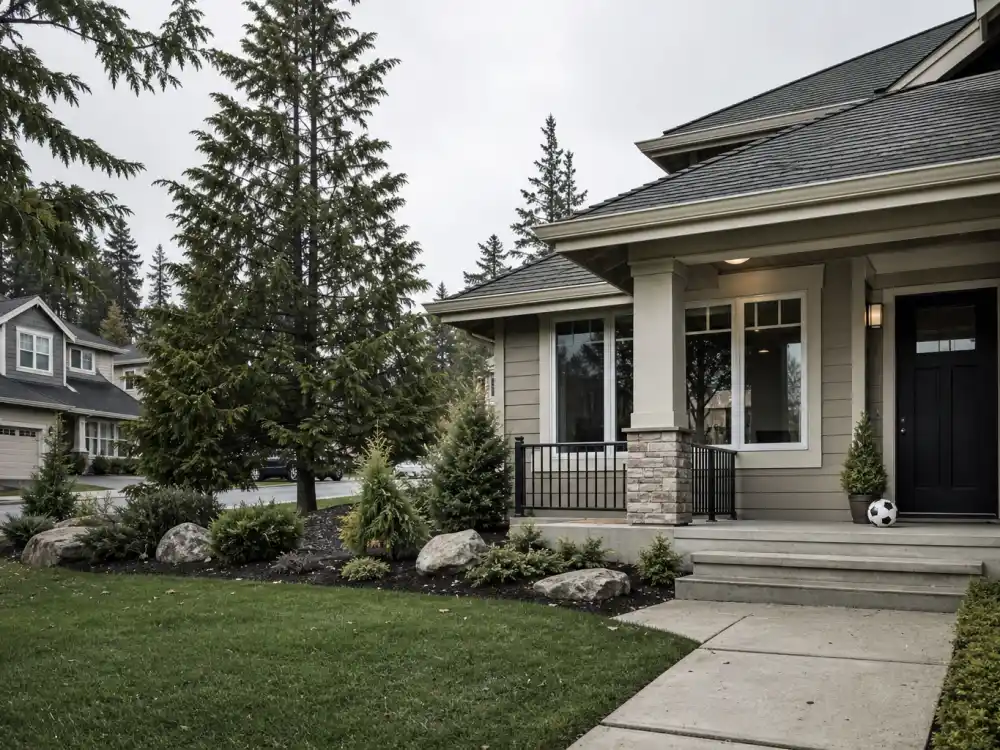 Pacific Northwest home exterior for where is Hope Solo now family life in Washington