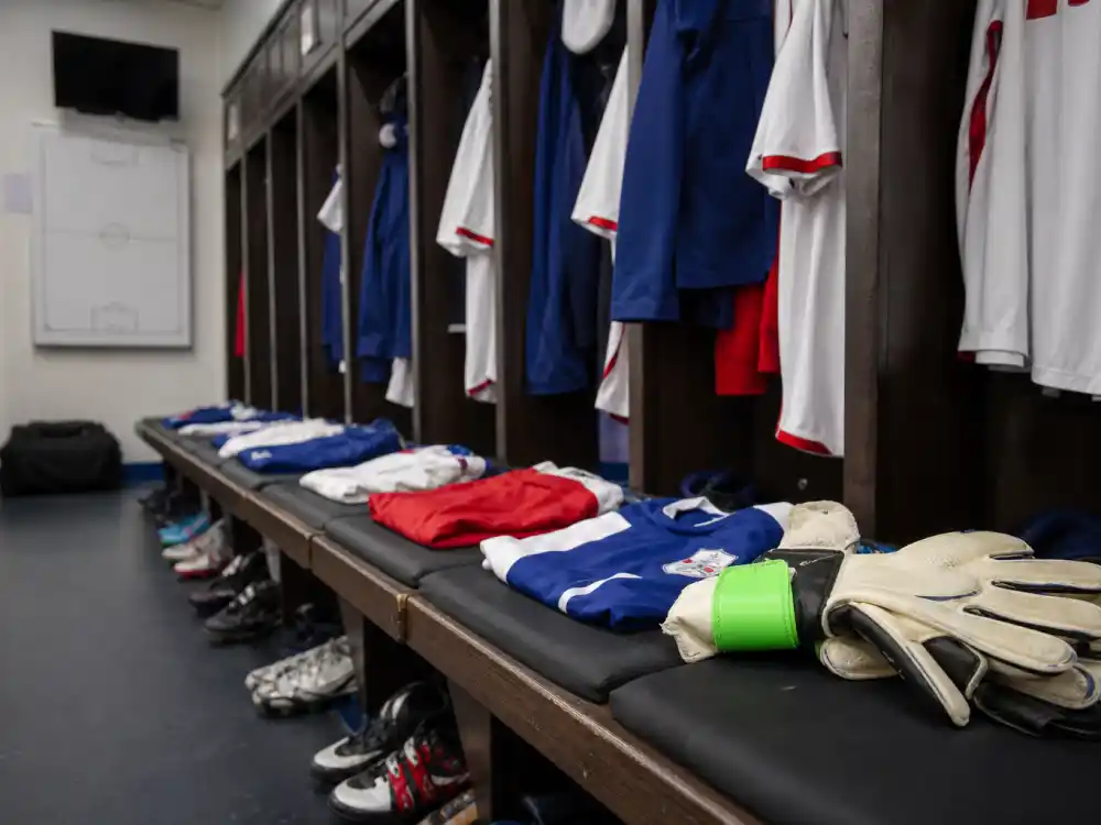 USWNT goalkeeper locker room for where is Hope Solo now national team dynasty era