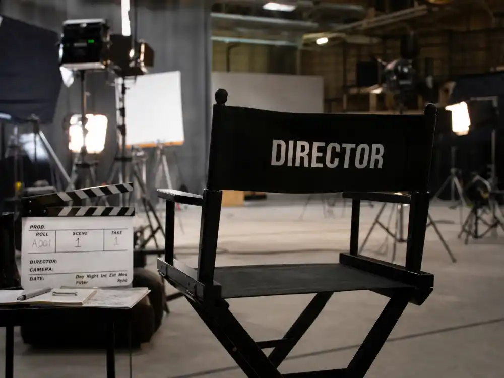 Film production set with clapperboard reflecting how old is Chadwick Boseman career arc from Howard University roots to biopic stardom and blockbuster dominance