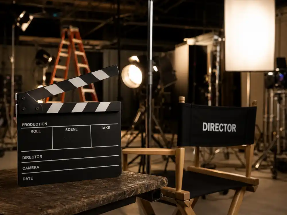 Film studio set reflecting how old is Julia Roberts career arc from 1980s breakout roles to Oscar-winning blockbuster dominance across four decades