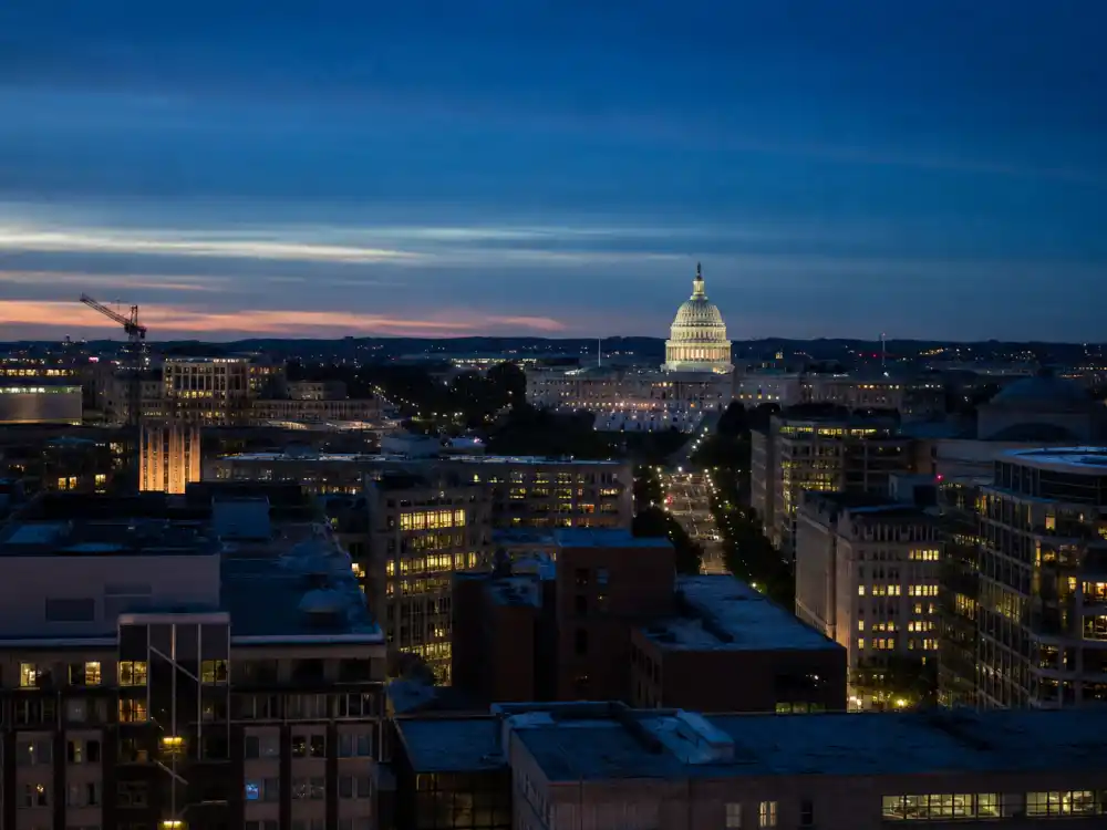 Washington D.C. skyline evoking how old is Kevin Durant birthplace — the capital city where Kevin Wayne Durant was born on September 29, 1988