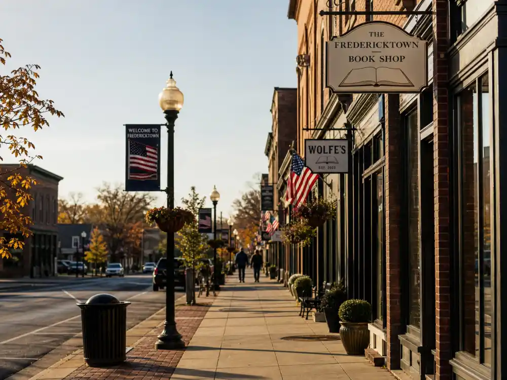 Akron Ohio main street evoking how old is LeBron James birthplace — the Midwest city where LeBron Raymone James was born on December 30, 1984
