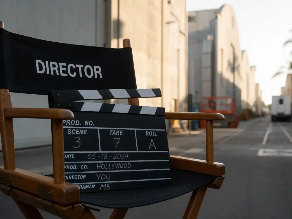 Hollywood film set reflecting how old is Lupita Nyongo career arc from Yale drama training to Oscar-winning breakthrough and blockbuster franchise stardom