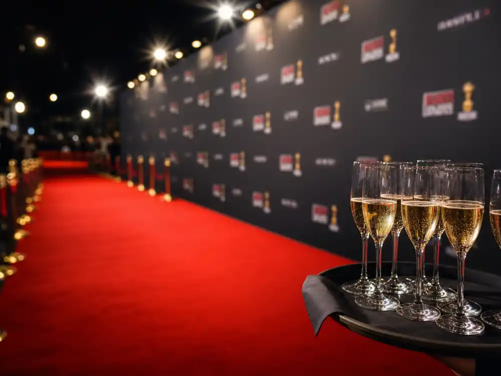 Red carpet premiere display reflecting how old is Natalie Portman at industry peak — Oscar milestones and blockbuster franchise dominance across three decades