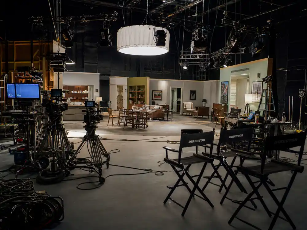 Film studio set reflecting how old is Rupert Grint career arc from child star casting to global franchise dominance and selective television reinvention