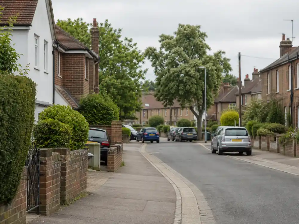 Harlow Essex suburban street evoking how old is Rupert Grint birthplace — the English town where Rupert Alexander Lloyd Grint was born on August 24, 1988