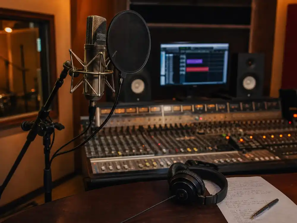 Latin pop recording studio reflecting how old is Shakira career arc from teenage debut albums to global crossover superstardom and World Cup anthems