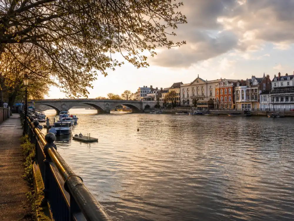 Kingston upon Thames riverside evoking how old is Tom Holland birthplace — the English town where Thomas Stanley Holland was born on June 1, 1996