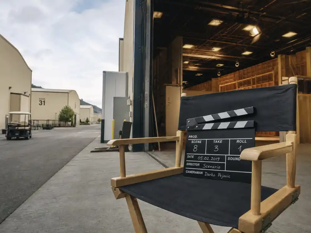 Film production studio lot reflecting how old is Tyler Perry career arc from Atlanta stage plays to owning one of the largest independent studio campuses in America