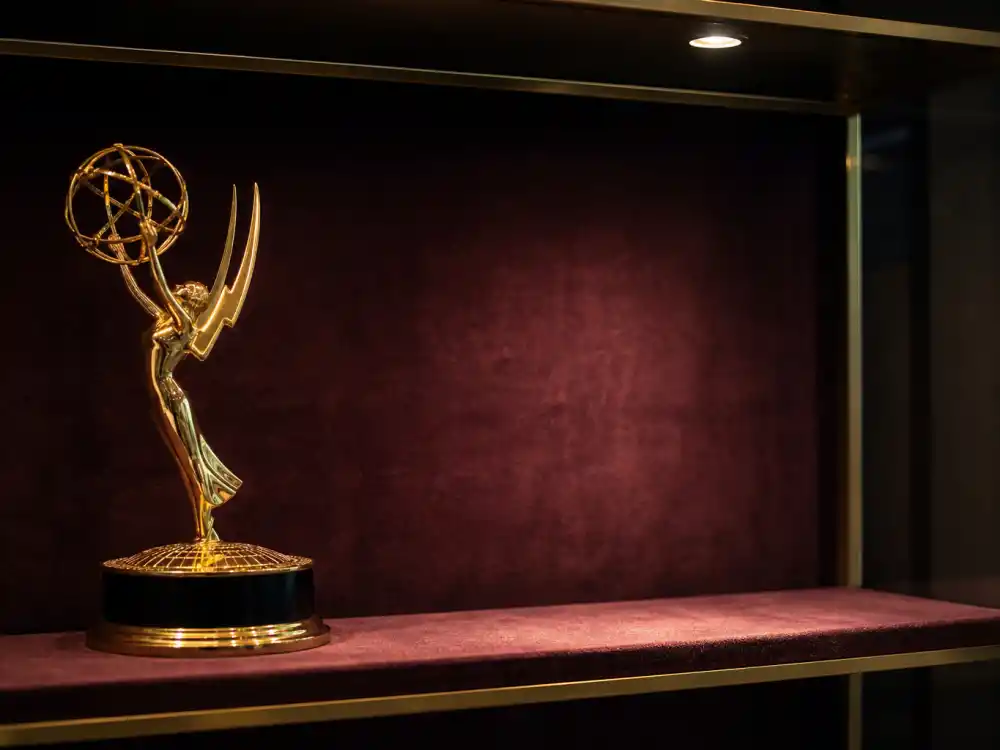 Television industry award display reflecting how old is Zendaya at industry peak — Emmy-winning Euphoria performances and blockbuster film milestones in her late twenties