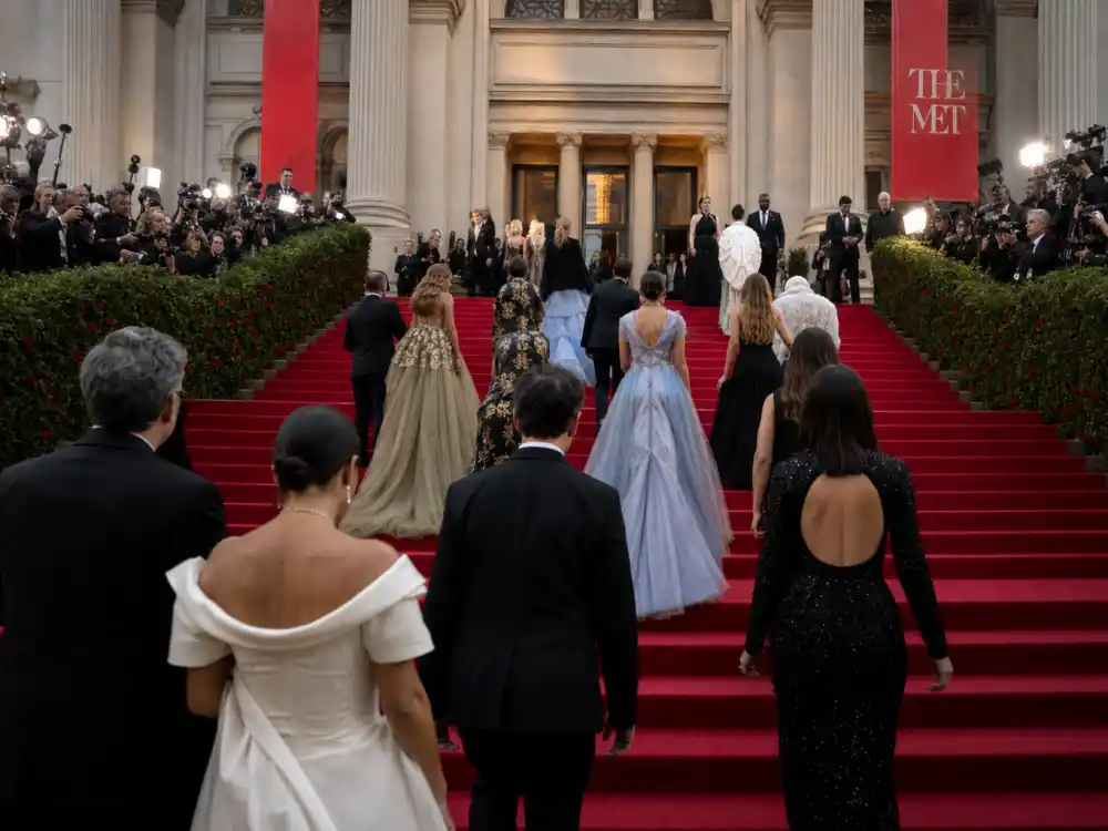 Metropolitan Museum grand steps with Met Gala red carpet — how to watch the Met Gala red carpet live means tuning in before arrivals climb this staircase